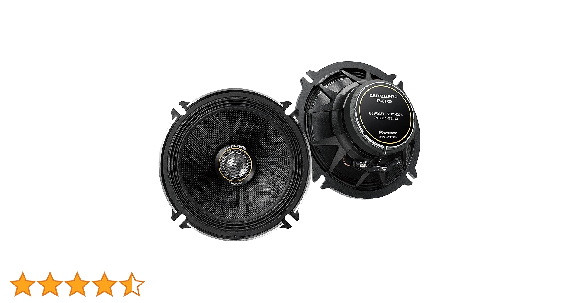 Amazon.co.jp: Pioneer スピーカー TS-C1730-2 17cm カスタムフィット